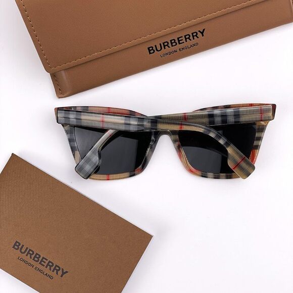 NEW Burberry Elsa BE4346 394487 Brown Grey Women Sunglasses main image 10